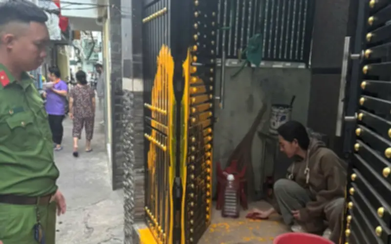 Phạm Ngọc Mỹ Tiên bị bắt vì tạt sơn nhà người yêu cũ do mâu thuẫn tình cảm