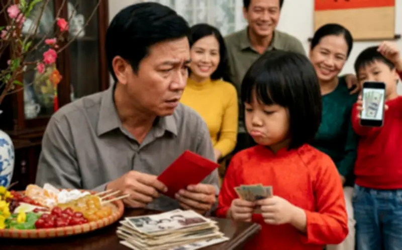 Phong Bao Lì Xì: Khởi Đầu Nhẹ Nhàng Cho Bài Học Quản Lý Tài Chính Ở Trẻ Em