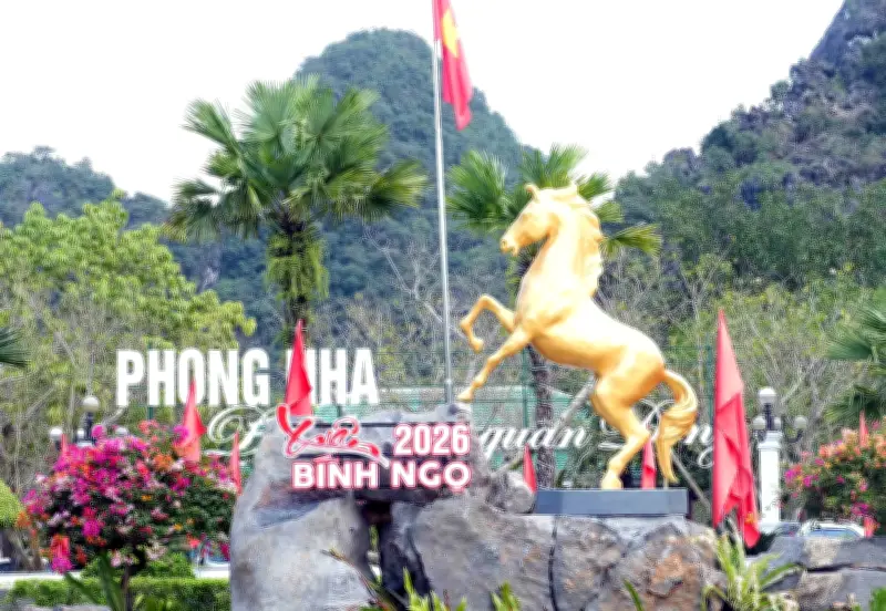 Phong Nha - Kẻ Bàng sẵn sàng đón du khách dịp Tết Bính Ngọ 2026