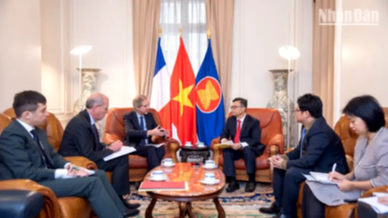 Pháp Tăng Cường Hợp Tác Kinh Tế Với Việt Nam Qua MEDEF International