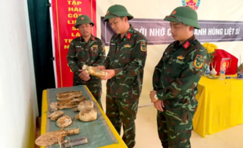 Phát Hiện Hai Hài Cốt Liệt Sĩ Dưới Hầm Công Sự Tại Quảng Trị