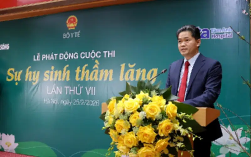 Phát động cuộc thi 'Sự hy sinh thầm lặng' lần thứ VII về ngành y tế