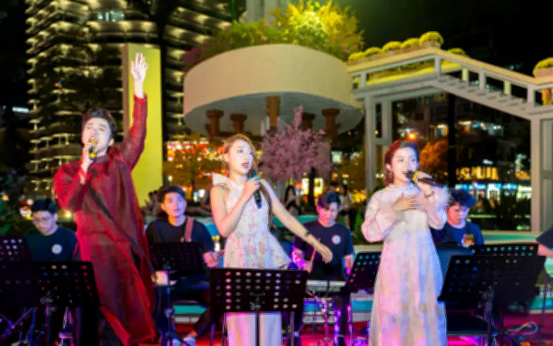 Phường Xuân Hòa (TP.HCM) tổ chức không gian âm nhạc, kiến trúc từ hồ Con Rùa đến công viên