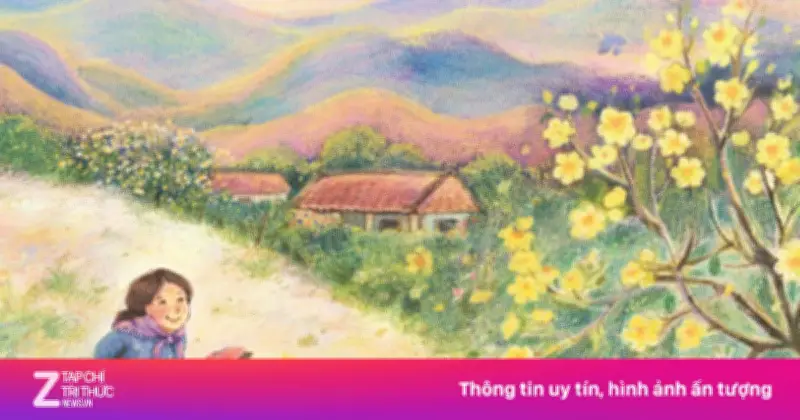 Sách tranh 'Hẹn mùa Tết ngọt': Câu chuyện dịu dàng về những em bé chờ đoàn viên