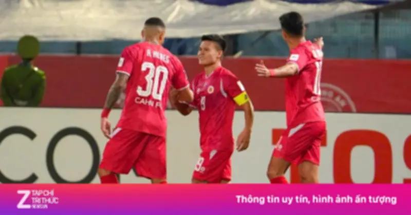 Quang Hải, Đình Bắc tỏa sáng, CAHN đè bẹp Tampines Rovers 4-0 tại AFC Champions League Two