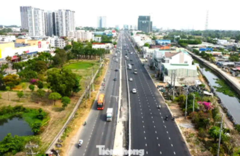 Quốc lộ 13 phía Bắc TPHCM hoàn thiện nhiều đoạn, giảm ùn tắc giao thông