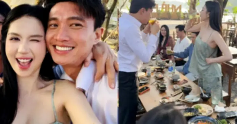 Quốc Trường và Ngọc Trinh gây bão mạng với khoảnh khắc tình tứ, cư dân mạng nhiệt tình 'đẩy thuyền'