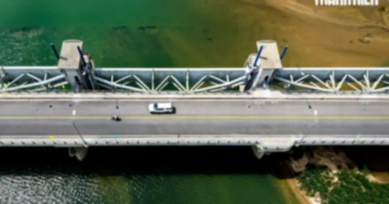 Quảng Ngãi chính thức thông xe đập dâng hạ lưu sông Trà Khúc, kết nối đôi bờ