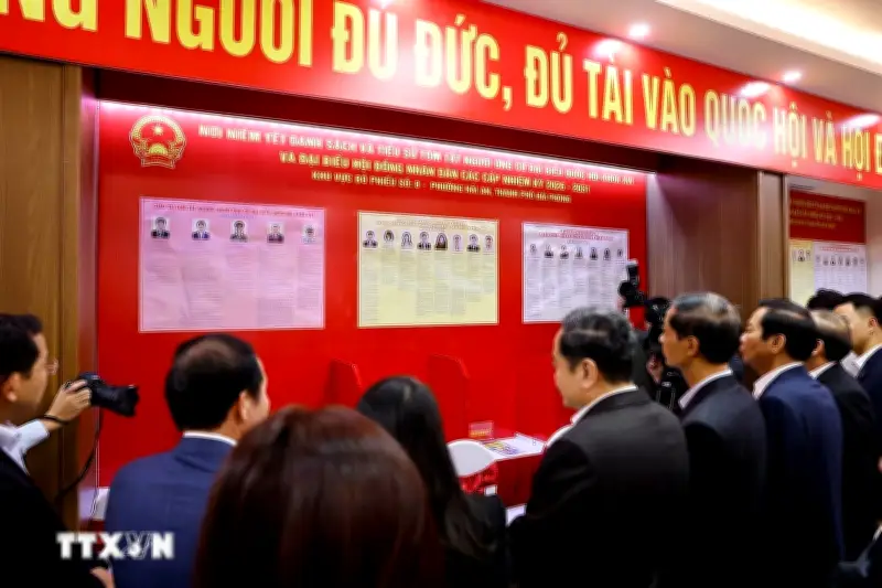 Quảng Ninh công bố danh sách ứng cử viên đại biểu Quốc hội và HĐND