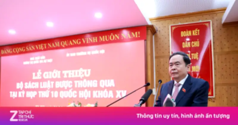 Ra mắt bộ sách Luật 34 cuốn từ Kỳ họp thứ 10, Quốc hội khóa XV