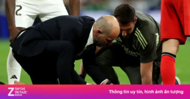 Real Madrid thắng Benfica 2-1 nhưng chịu cú sốc chấn thương Asencio tại Champions League