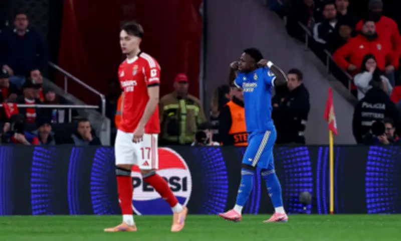 Real Madrid Thắng Sát Nút 1-0 Trước Benfica, Vinicius Ghi Bàn Và Dính Nghi Vấn Phân Biệt Chủng Tộc