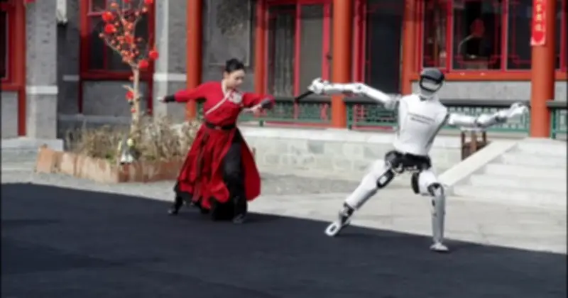 Robot L7 múa kiếm đón Tết: Bước đột phá công nghệ từ Trung Quốc
