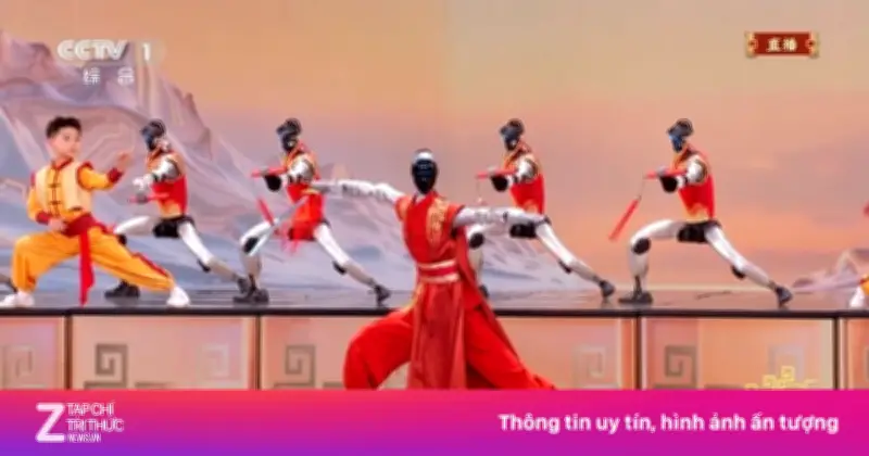 Robot múa võ khuấy đảo đêm giao thừa, Trung Quốc kết nối truyền thống và công nghệ