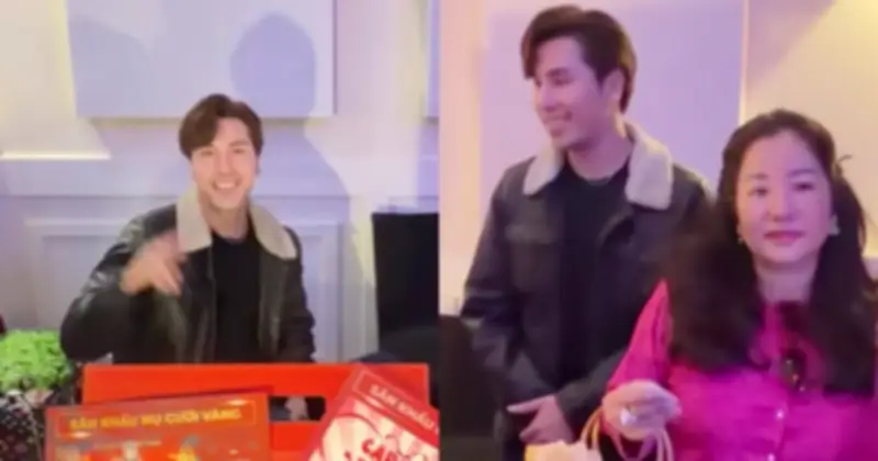 Á vương Hoàng Phi Kha bán vé hội chợ Tết ở Mỹ, Thúy Nga bất ngờ chứng kiến