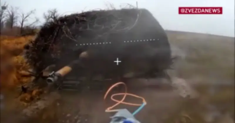 Nga công bố video drone phá hủy xe tăng Abrams của Ukraine ở Zaporizhzhia