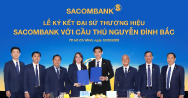Sacombank Chính Thức Bổ Nhiệm Nguyễn Đình Bắc Làm Đại Sứ Thương Hiệu