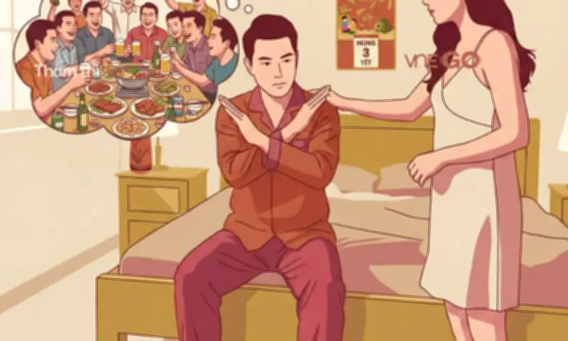 Sai lầm ăn Tết khiến quý ông gục ngã ngay cửa buồng