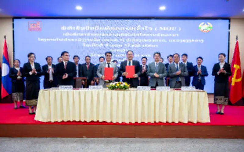 Sao Mai Group Khảo Sát Dự Án Điện Gió 450 Triệu USD Tại Lào, Hướng Tới Xuất Khẩu Về Việt Nam