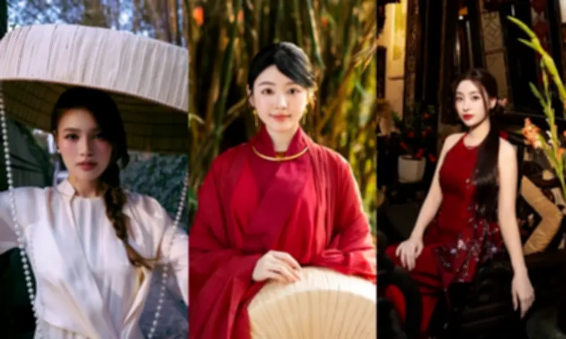 Sao nữ V-Biz đua nhau diện cổ phục độc đáo đón Tết Bính Ngọ 2026