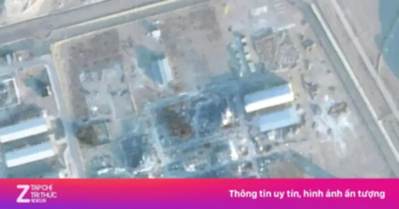 Ảnh vệ tinh tiết lộ Iran lấp kín lối vào cơ sở hạt nhân Isfahan giữa lo ngại tấn công