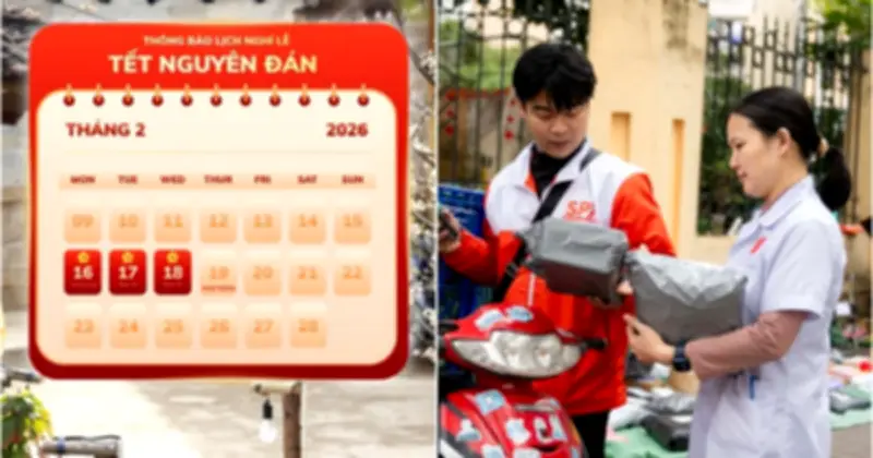 Sau Tết, các đơn vị giao hàng đồng loạt quay lại làm việc từ mùng 5