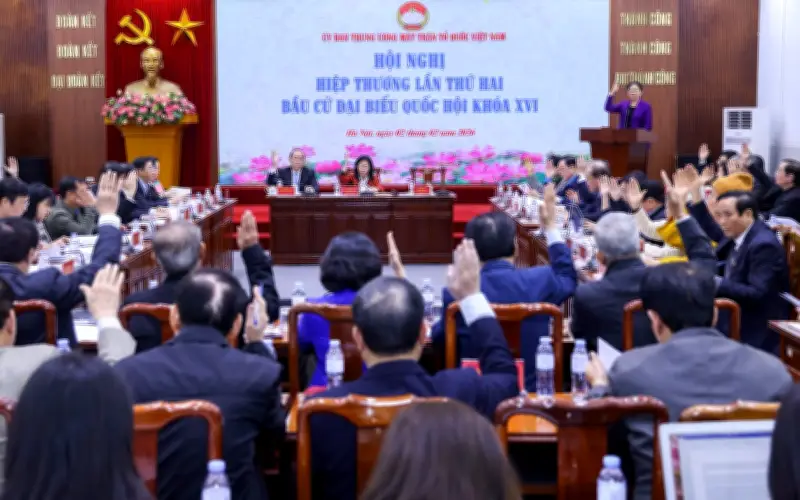 Hội nghị hiệp thương lần 2 thống nhất danh sách ứng cử đại biểu Quốc hội khóa XVI