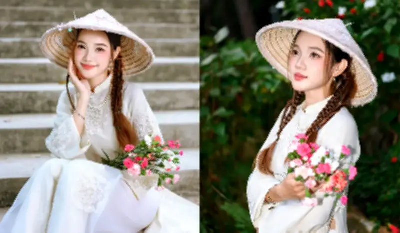 Sinh viên HUFLIT Đặng Trần Quế Trâm: Lan tỏa vẻ đẹp áo dài với thông điệp 'Sự tiếp nối'