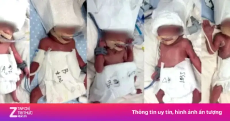 Sản phụ 24 tuổi sinh 5 con hiếm gặp, tỷ lệ chỉ 1/60 triệu ca