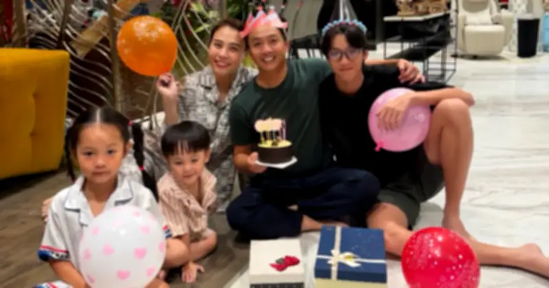 Subeo gây chú ý với diện mạo trưởng thành trong sinh nhật Cường Đô La tại biệt thự