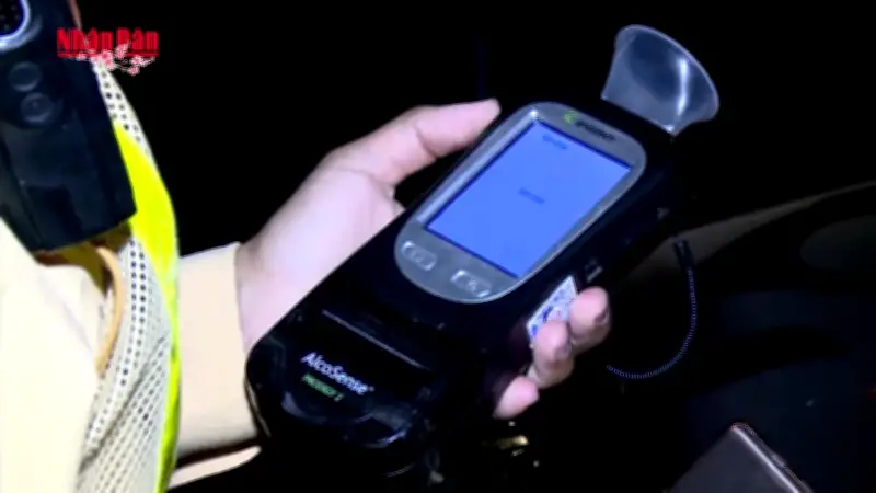 Từ 10h sáng mùng 1 Tết, Công an toàn quốc đồng loạt kiểm tra nồng độ cồn