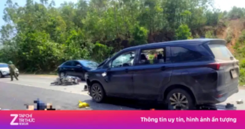 Tai nạn giao thông nghiêm trọng tại Quảng Trị: Ôtô đâm xe máy, một người tử vong tại chỗ