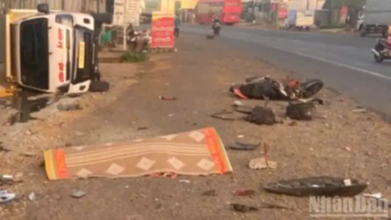 Tai Nạn Giao Thông Thảm Khốc Trên Đường Hồ Chí Minh, 3 Người Tử Vong