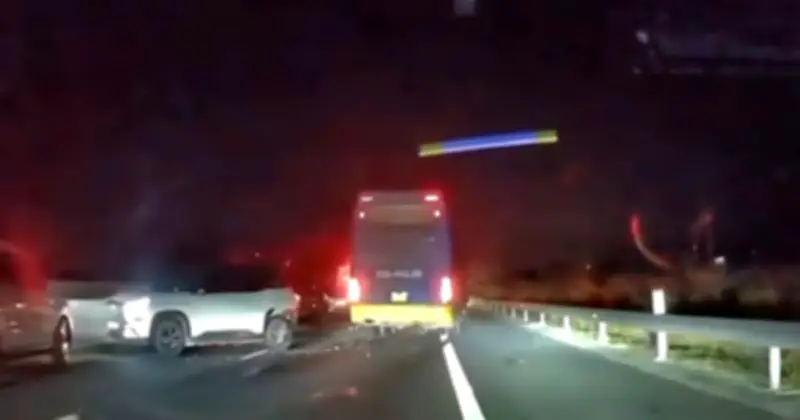 Tai nạn liên hoàn 5 xe trên cao tốc Phan Thiết - Dầu Giây, giao thông đã thông thoáng