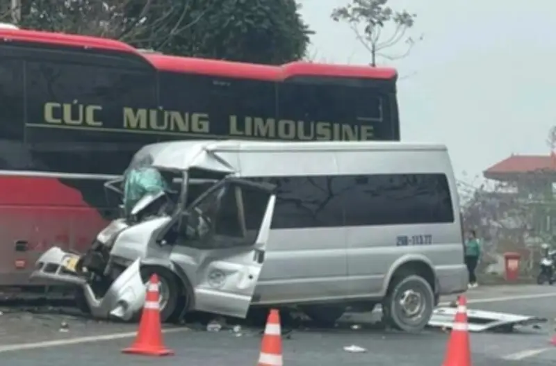 Tai Nạn Thảm Khốc Trên Quốc Lộ 1 Ở Lạng Sơn: Vợ Lái Xe Tử Vong, 5 Người Bị Thương Nặng