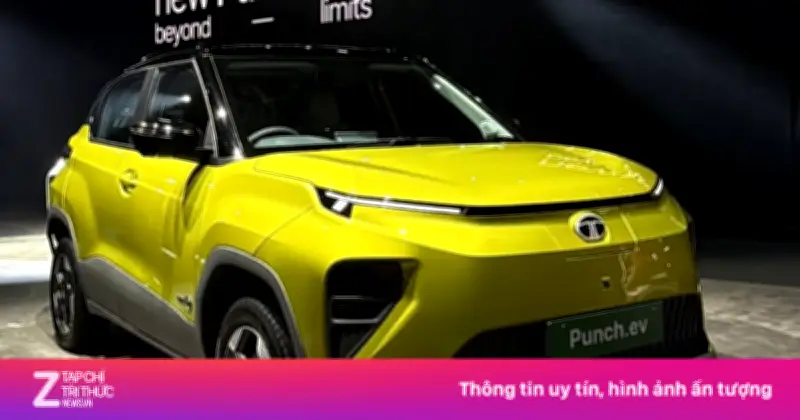 Tata Punch.ev - 'Vũ khí' giá rẻ hơn 10.000 USD thúc đẩy điện hóa xe phổ thông tại Ấn Độ