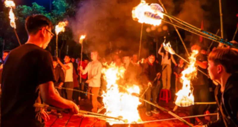 Tục Rước Lửa Đêm Giao Thừa: Nét Đẹp Truyền Thống Trăm Năm Ở Thôn Đằng Chương