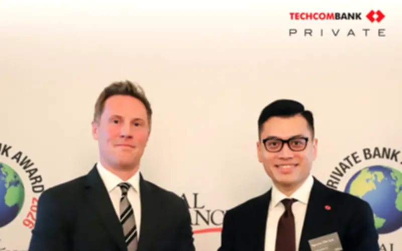 Techcombank Được Vinh Danh Ngân Hàng Private Banking Tốt Nhất Việt Nam 2026
