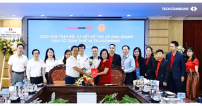 Techcombank Đồng Hành Cùng Cơ Quan Thuế Thúc Đẩy Chuyển Đổi Số Cho Hộ Kinh Doanh