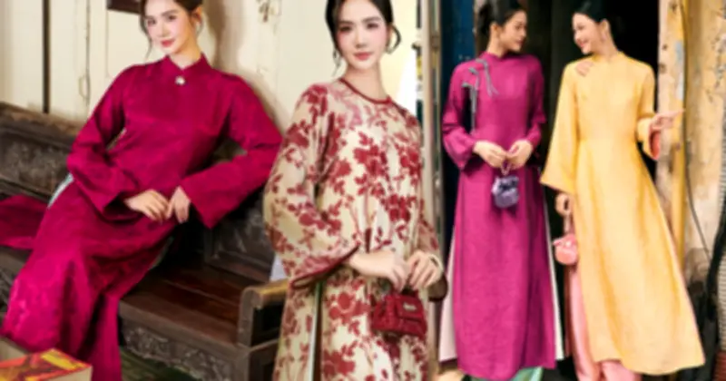 Áo Dài Tết Cho Người Mệnh Thổ: Chọn Màu Hợp Phong Thủy Đón May Mắn