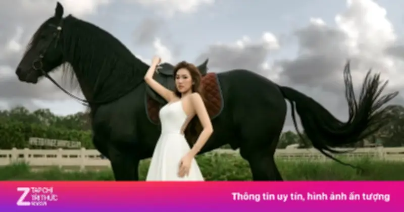 Cơn Sốt Chụp Ảnh Tết Với Ngựa: Chi 2 Triệu Đồng Cho 30 Phút Cùng Ngựa Ô 'Hot'