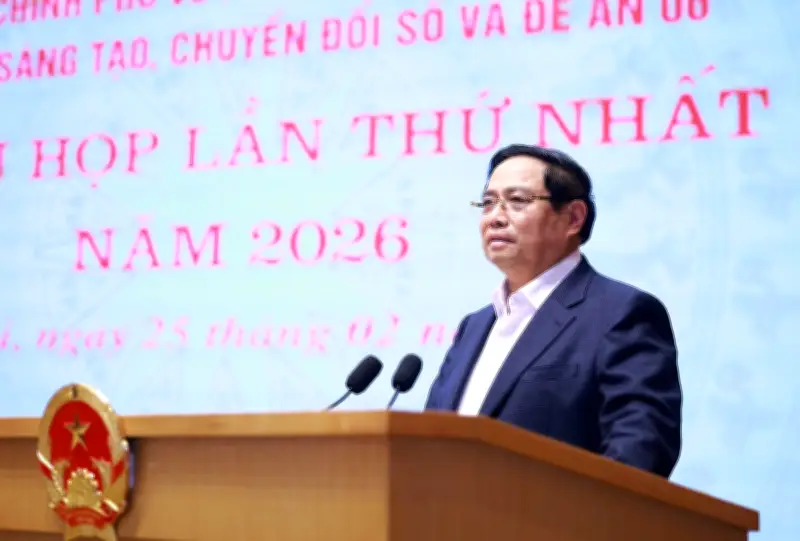 Thủ tướng Chính phủ chủ trì phiên họp đầu tiên năm 2026 về khoa học công nghệ và chuyển đổi số