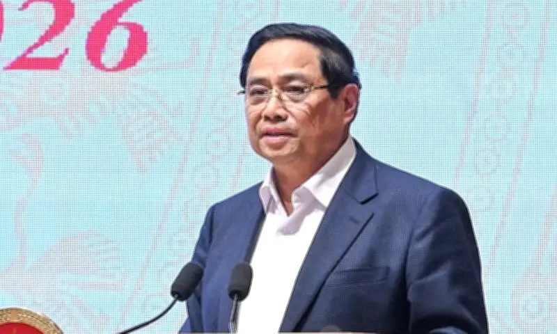 Thủ tướng Phạm Minh Chính chủ trì họp Ban Chỉ đạo, định hướng năm 2026 là 'Bứt phá kinh tế số'