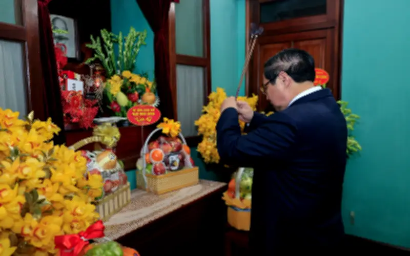 Thủ Tướng Phạm Minh Chính Dâng Hương Tưởng Niệm Chủ Tịch Hồ Chí Minh Tại Di Tích Nhà 67