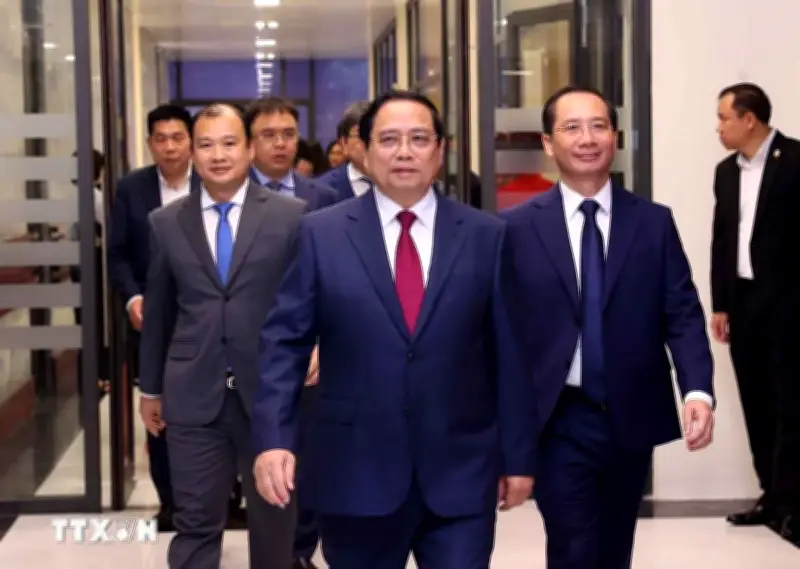 Thủ tướng Phạm Minh Chính làm việc với Học viện Hành chính và Quản trị công