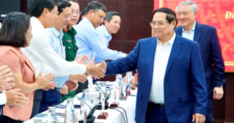 Thủ tướng Phạm Minh Chính làm việc với Đà Nẵng về tầm nhìn 100 năm và động lực tăng trưởng mới