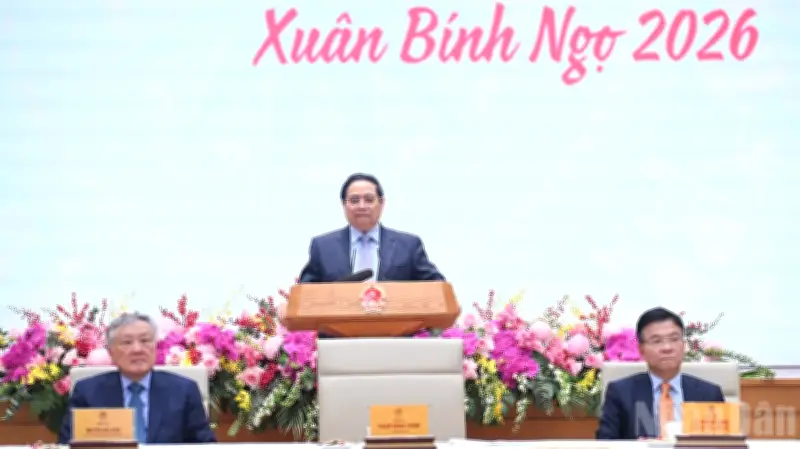 Thủ tướng Phạm Minh Chính đôn đốc Văn phòng Chính phủ triển khai nhiệm vụ ngay sau Tết