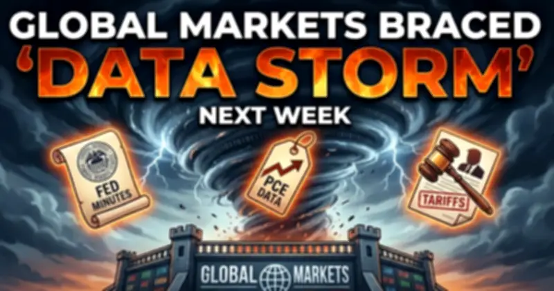 Thị trường tài chính đối mặt tuần biến động với dữ liệu Fed và phán quyết thuế quan