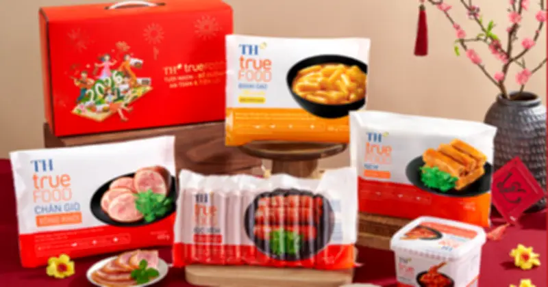 TH true FOOD: Hộp quà Tết đượm hương vị tình thân, trao trọn tâm ý