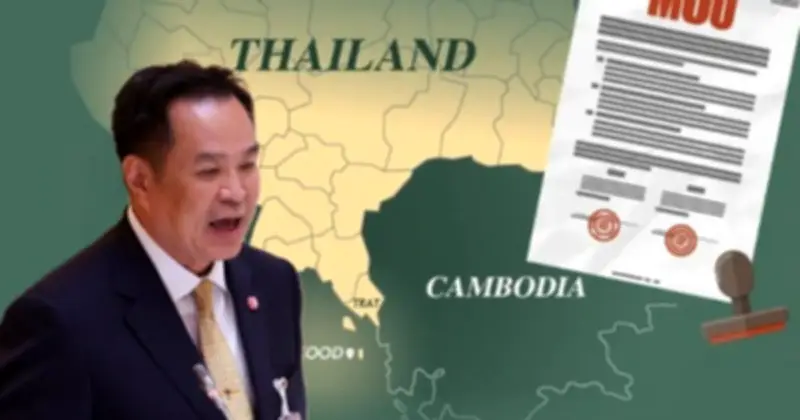Thái Lan chuẩn bị hủy bỏ thỏa thuận phân định biển với Campuchia sau 25 năm